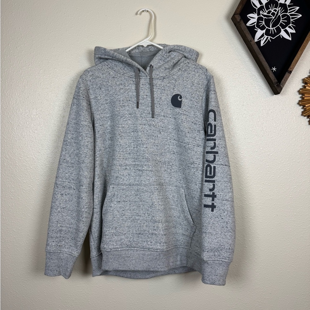 Carhartt Women’s Relaxed Fit Grey Hoodie Size XL